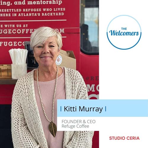 Kitti Murray is the founder and CEO of @Refuge Coffee Co, in Clarkston, Ga.