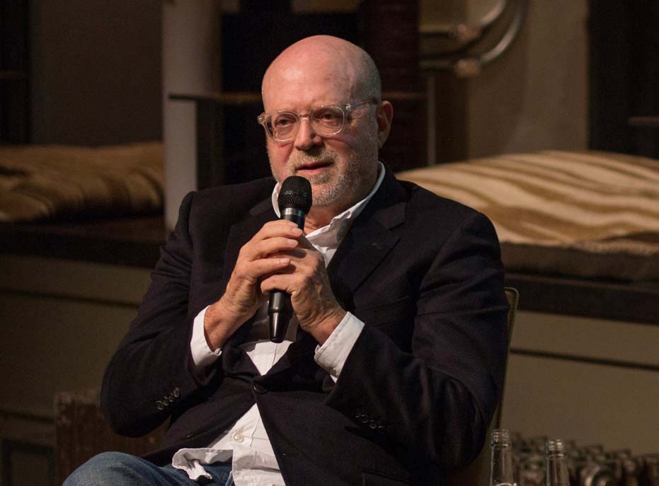 Picture of Mickey Drexler during interview