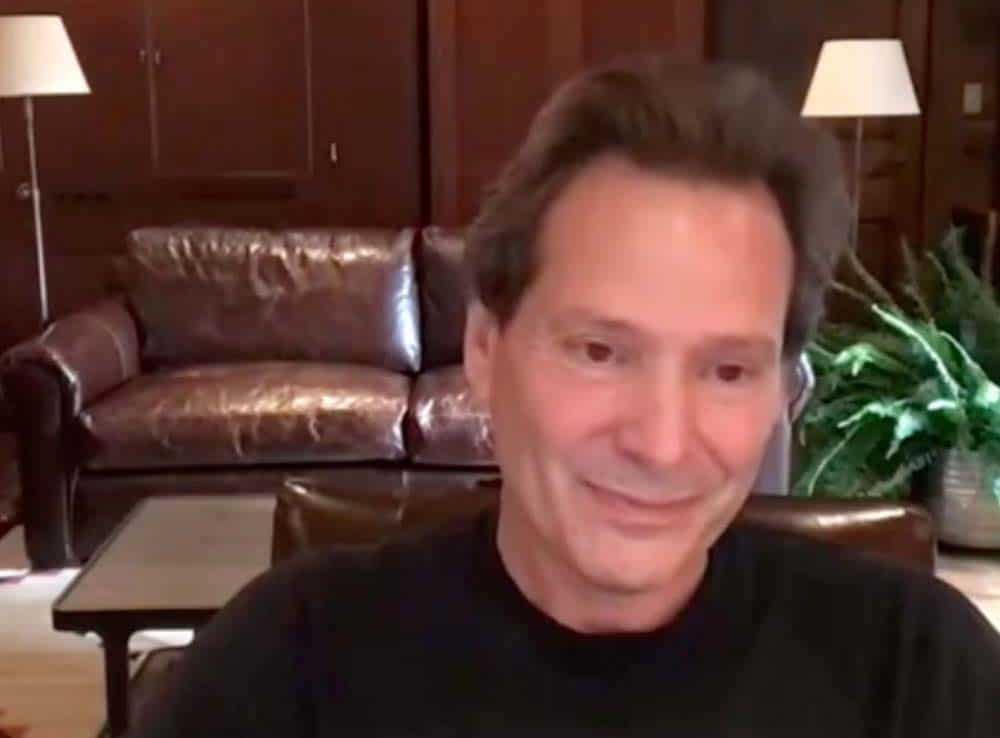 Picture of Dan Schulman during interview